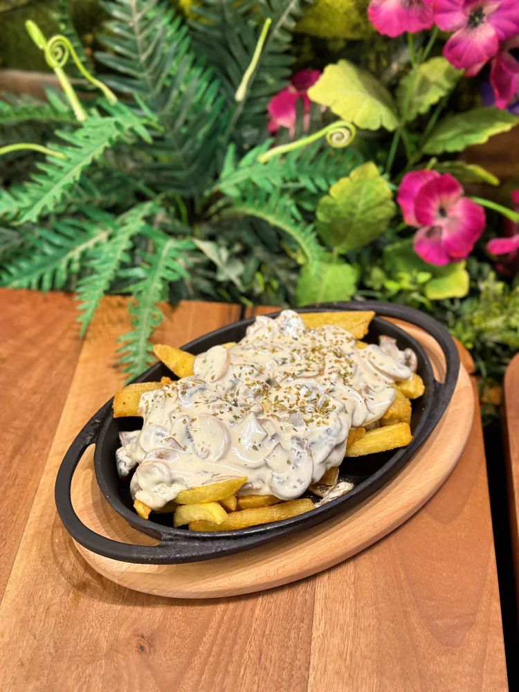 Kremalı Mantarlı Patates