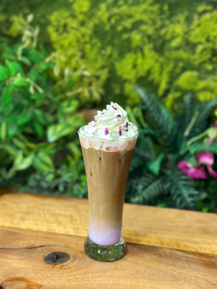 Ice Taro Latte